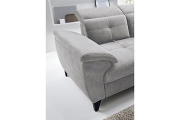 Inferne 5-sits Soffa med Schäslong - Grå - Möbler - Soffa - Divansoffa & schäslongsoffa