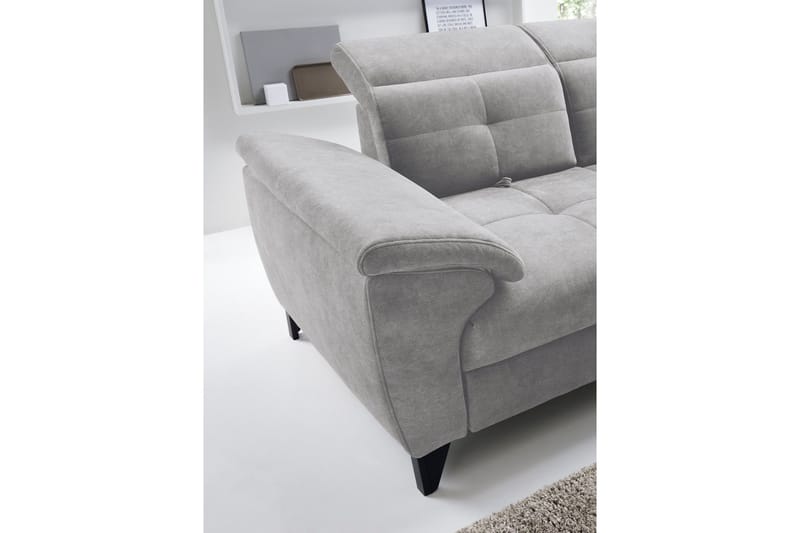 Inferne 5-sits Soffa med Schäslong - Grå - Möbler - Soffa - Divansoffa & schäslongsoffa
