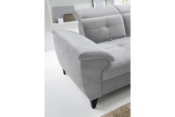 Inferne 5-sits Soffa med Schäslong - Grå - Möbler - Soffa - Divansoffa & schäslongsoffa