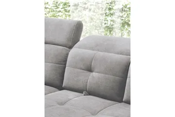 Inferne 5-sits Soffa med Schäslong - Grå - Möbler - Soffa - Divansoffa & schäslongsoffa