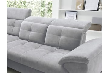Inferne 5-sits Soffa med Schäslong - Grå - Möbler - Soffa - Divansoffa & schäslongsoffa
