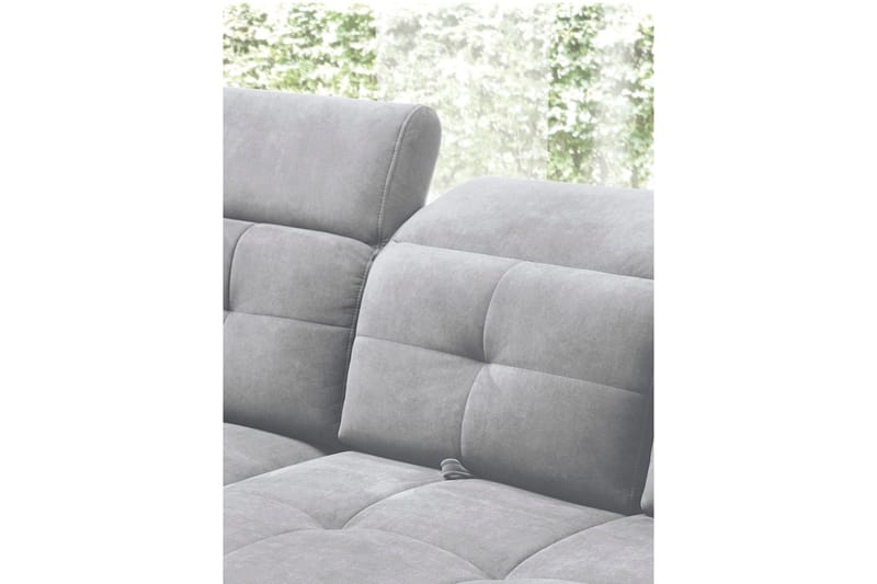 Inferne 5-sits Soffa med Schäslong - Grå - Möbler - Soffa - Divansoffa & schäslongsoffa