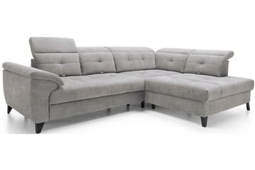 Inferne 5-sits Soffa med Schäslong - Grå - Möbler - Soffa - Divansoffa & schäslongsoffa