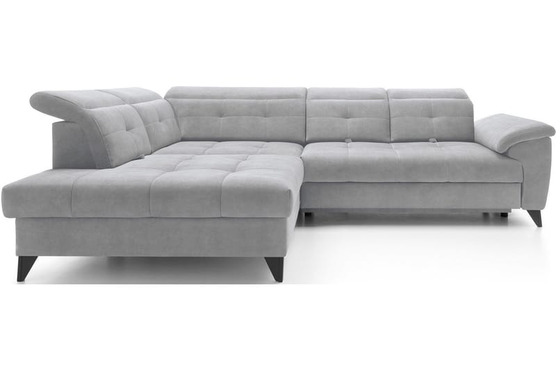 Inferne 5-sits Soffa med Schäslong - Grå - Möbler - Soffa - Divansoffa & schäslongsoffa
