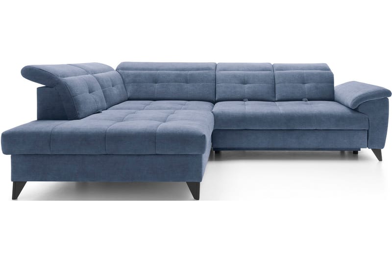 Inferne 5-sits Soffa med Schäslong - Mörkblå - Möbler - Soffa - Divansoffa & schäslongsoffa