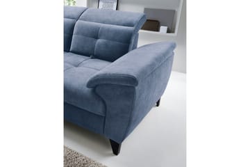 Inferne 5-sits Soffa med Schäslong - Mörkblå - Möbler - Soffa - Divansoffa & schäslongsoffa