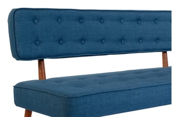 Kökssoffa Wognum 2-sits - Mörkblå/Natur - Möbler - Soffa - Kökssoffa & pinnsoffa