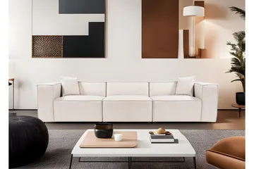 Kaolins Soffa 3-sits - Ljusbrun - Möbler - Soffa - 3 sits soffa