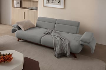 Kelnor 3-sits Soffa 246x81x97 cm - Grå - Möbler - Soffa - 3 sits soffa