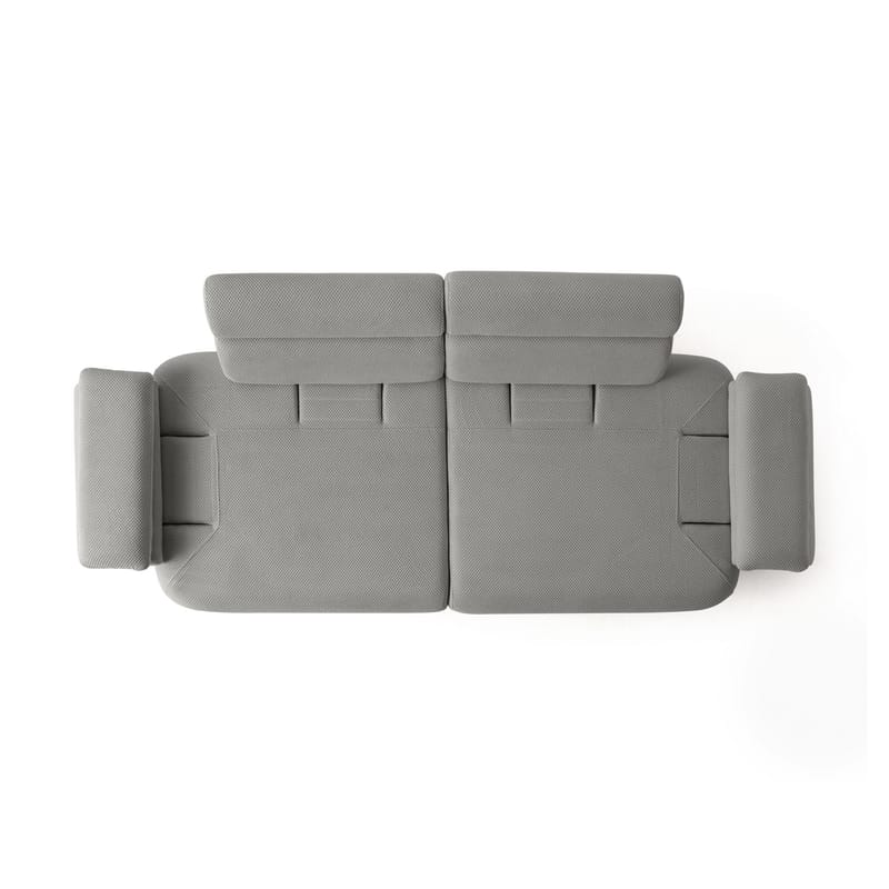 Kelnor 3-sits Soffa 246x81x97 cm - Grå - Möbler - Soffa - 3 sits soffa