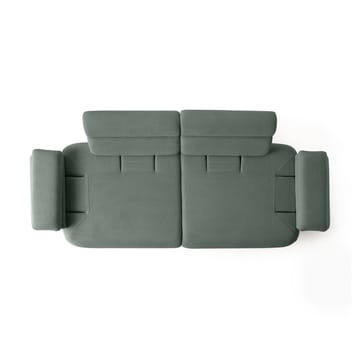 Kelnor 3-sits Soffa 246x81x97 cm - Grön - Möbler - Soffa - 3 sits soffa
