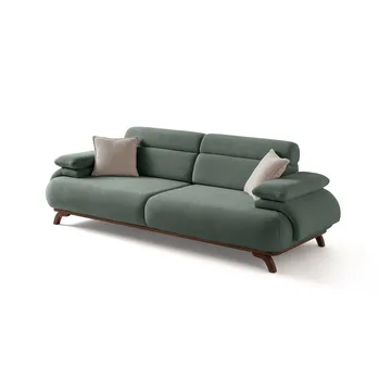 Kelnor 3-sits Soffa 246x81x97 cm - Grön - Möbler - Soffa - 3 sits soffa