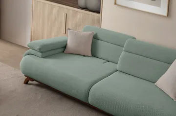 Kelnor 3-sits Soffa 246x81x97 cm - Havsgrön - Möbler - Soffa - 3 sits soffa