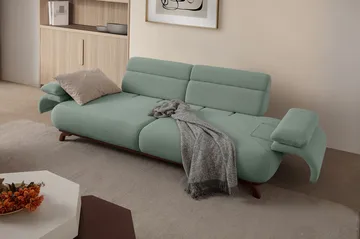 Kelnor 3-sits Soffa 246x81x97 cm - Havsgrön - Möbler - Soffa - 3 sits soffa