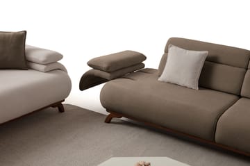 Kelnor 3-sits Soffa 246x81x97 cm - Jord - Möbler - Soffa - 3 sits soffa
