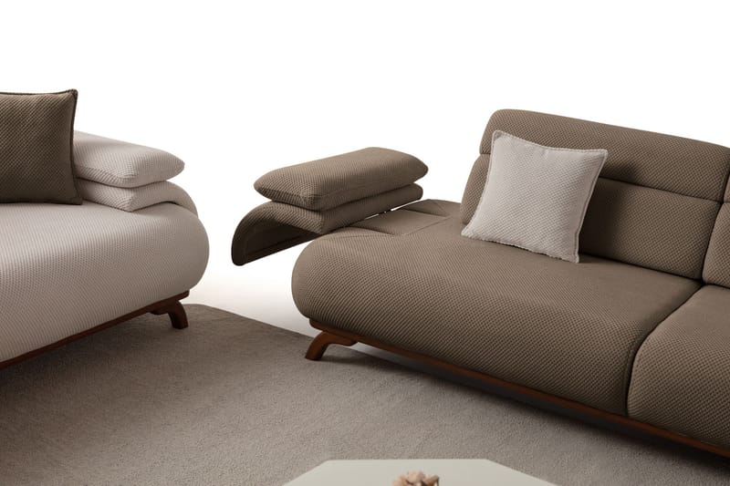 Kelnor 3-sits Soffa 246x81x97 cm - Jord - Möbler - Soffa - 3 sits soffa