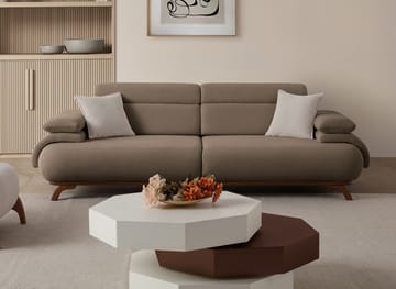 Kelnor 3-sits Soffa 246x81x97 cm - Jord - Möbler - Soffa - 3 sits soffa