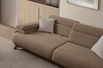 Kelnor 3-sits Soffa 246x81x97 cm - Latte - Möbler - Soffa - 3 sits soffa