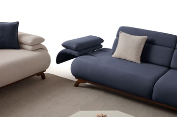 Kelnor 3-sits Soffa 246x81x97 cm - Marinblå - Möbler - Soffa - 3 sits soffa