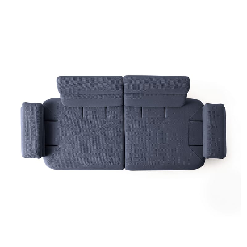 Kelnor 3-sits Soffa 246x81x97 cm - Marinblå - Möbler - Soffa - 3 sits soffa