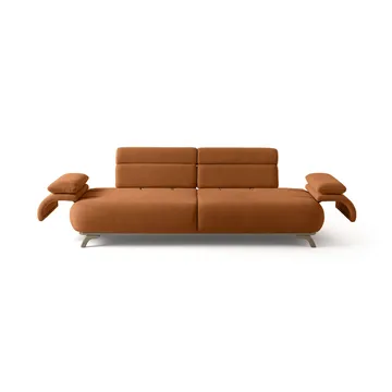 Kelnor 3-sits Soffa 246x81x97 cm - Tegelröd - Möbler - Soffa - 3 sits soffa