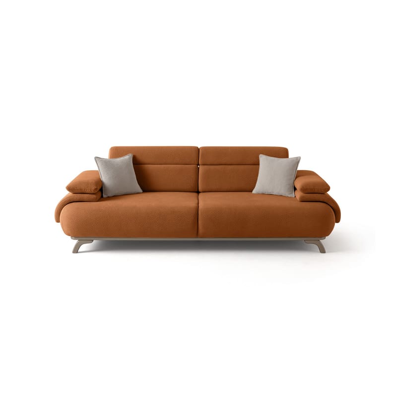 Kelnor 3-sits Soffa 246x81x97 cm - Tegelröd - Möbler - Soffa - 3 sits soffa