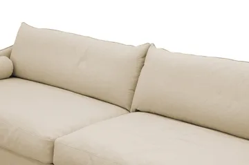 Kimberley Djup 4-sits Soffa i Tyg - Beige - Möbler - Soffa - 4 sits soffa