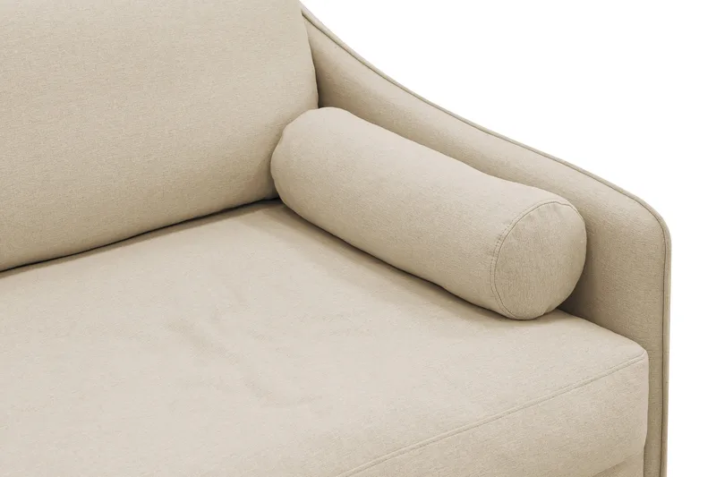 Kimberley Djup 4-sits Soffa i Tyg - Beige - Möbler - Soffa - 4 sits soffa