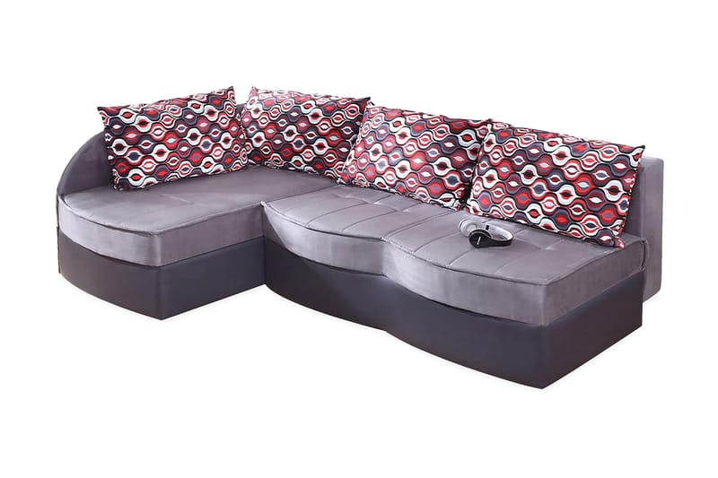 Lido 3-sits Bäddsoffa Vänster - Lila - Möbler - Soffa - Skinnsoffa