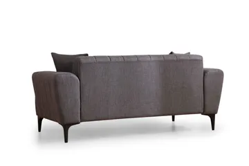 Lilesville 3-sits Soffa - Mörkgrå - Möbler - Soffa - 2 sits soffa