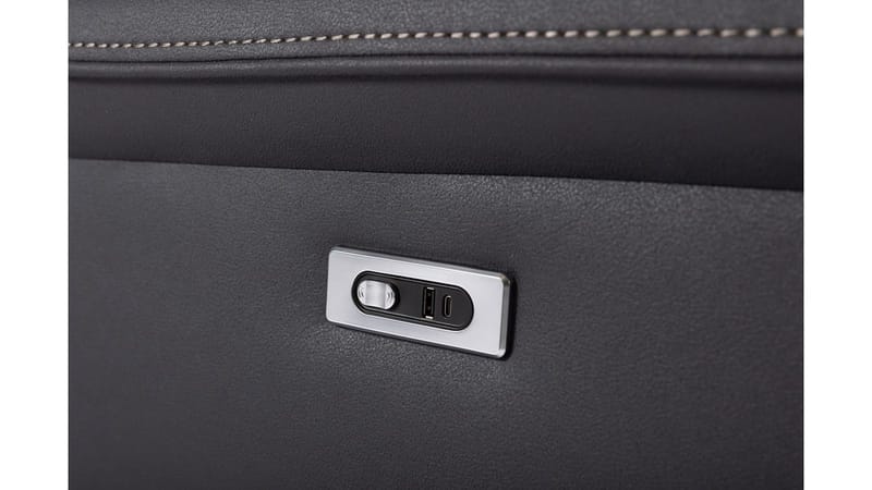 Livaro Reclinersoffa 3-sits Elektrisk - Svart - Möbler - Soffa - Biosoffa & reclinersoffa