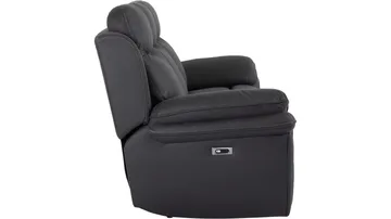 Livaro Reclinersoffa 3-sits Elektrisk - Svart - Möbler - Soffa - Biosoffa & reclinersoffa