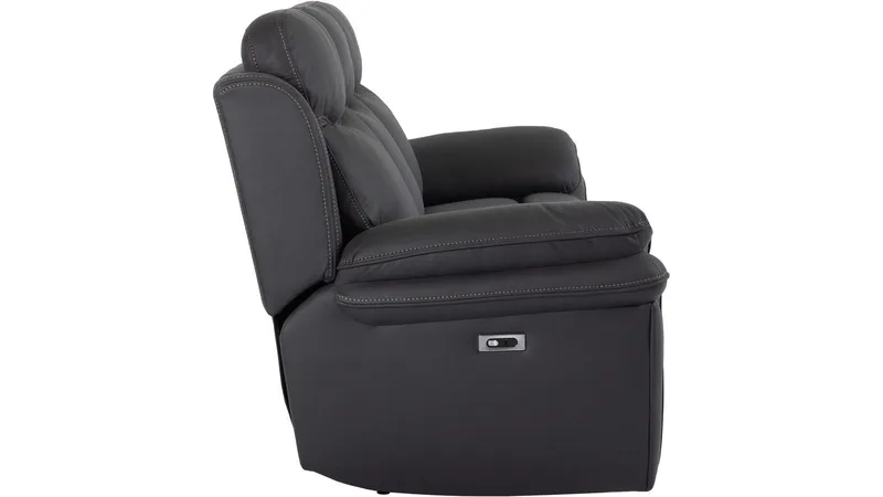 Livaro Reclinersoffa 3-sits Elektrisk - Svart - Möbler - Soffa - Biosoffa & reclinersoffa