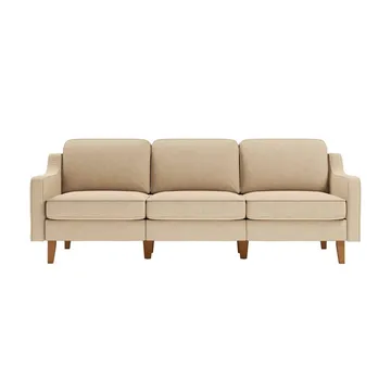 Lorvas 3-sits Soffa - Sand - Möbler - Soffa - Sammetssoffa