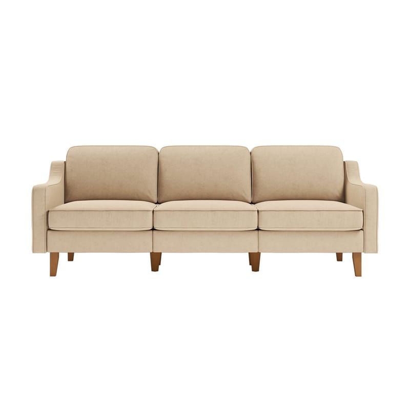 Lorvas 3-sits Soffa - Sand - Möbler - Soffa - Sammetssoffa
