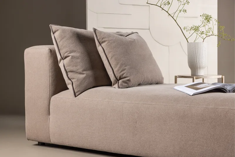 Malö Dagbädd med Ryggstöd 169x100 cm - Brun - Möbler - Soffa - Dagbädd