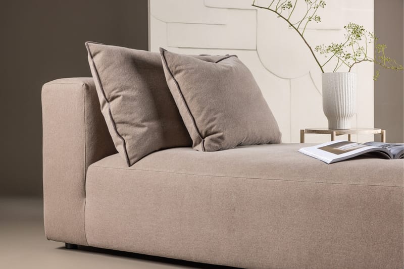 Malö Dagbädd med Ryggstöd 169x100 cm - Brun - Möbler - Soffa - Dagbädd