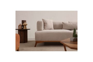 Malkiat Soffa 3-sits - Beige - Möbler - Soffa - 3 sits soffa