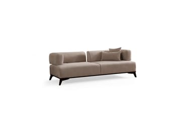 Malkiat Soffa 3-sits - Beige/Svart - Möbler - Soffa - 3 sits soffa