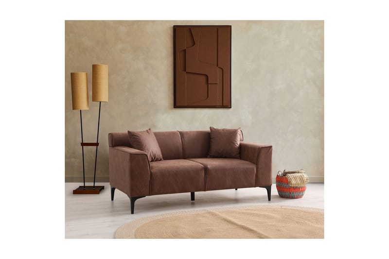 Malpani Soffa 2-sits - Cognac - Möbler - Soffa - 2 sits soffa