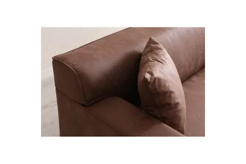 Malpani Soffa 3-sits - Cognac - Möbler - Soffa - 3 sits soffa