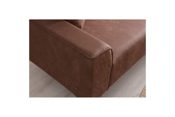 Malpani Soffa 3-sits - Cognac - Möbler - Soffa - 3 sits soffa