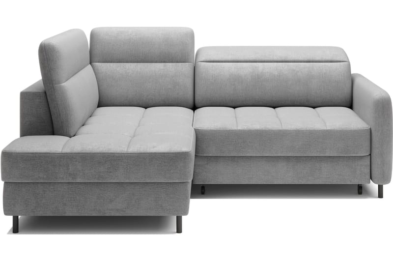 Masuo Bäddsoffa med Schäslong 3-sits, Grå