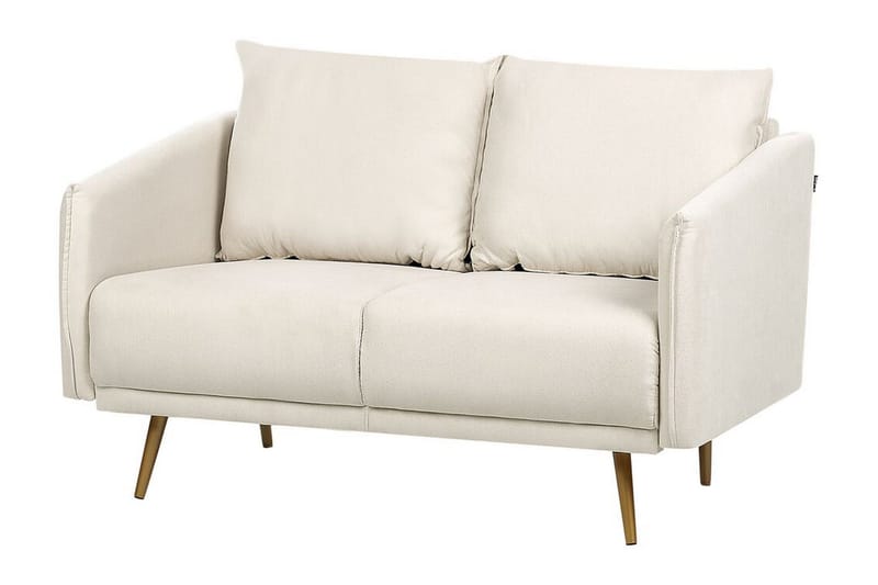 Maurana Soffa 2-sits - Beige/Guld - Möbler - Soffa - 2 sits soffa