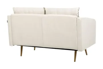 Maurana Soffa 2-sits - Beige/Guld - Möbler - Soffa - 2 sits soffa