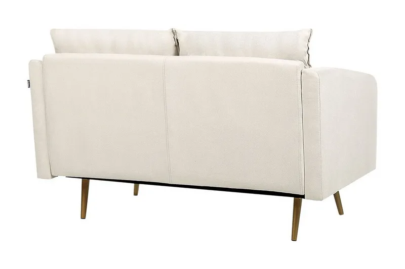 Maurana Soffa 2-sits - Beige/Guld - Möbler - Soffa - 2 sits soffa