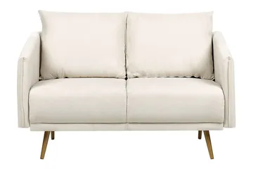 Maurana Soffa 2-sits - Beige/Guld - Möbler - Soffa - 2 sits soffa