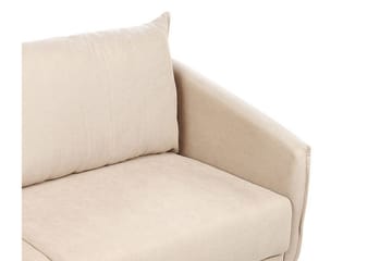 Maurana Soffa 2-sits - Beige/Guld - Möbler - Soffa - Sammetssoffa