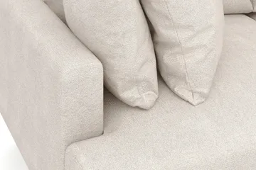 Menard 3-sits Djup Tygsoffa - Beige - Möbler - Soffa - 3 sits soffa