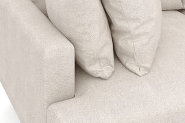 Menard 3-sits Djup Tygsoffa - Beige - Möbler - Soffa - 3 sits soffa